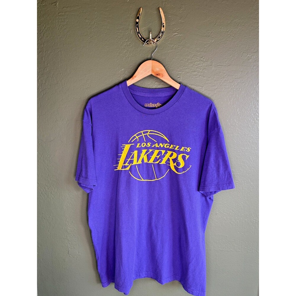 LA Lakers Men's XL Graphic Stay Golden NBA T-Shirt